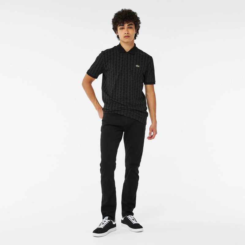 Мужские джинсы Lacoste приталенного кроя 5