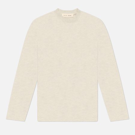 Женский лонгслив Fear of God ESSENTIALS Signature Classic, цвет бежевый