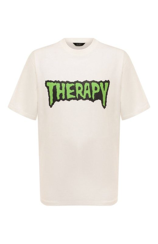 Хлопковая футболка Tee Library