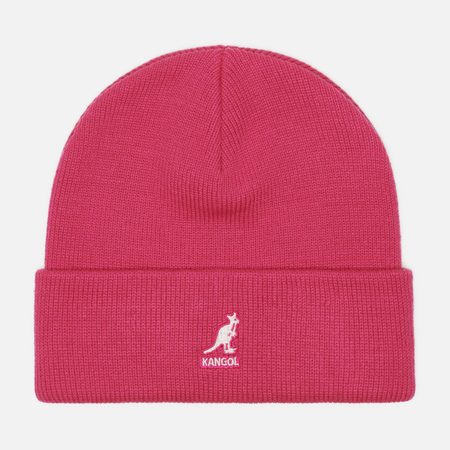 Шапка Kangol Acrylic Cuff Pull-On, цвет розовый