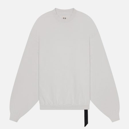 Мужская толстовка Rick Owens DRKSHDW Temple Hun Crewneck, цвет белый