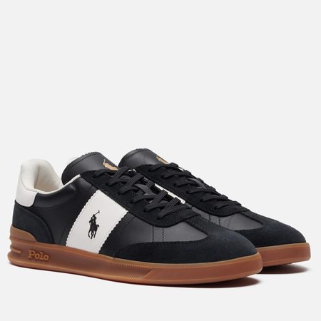 Мужские кроссовки Polo Ralph Lauren Heritage Area PP, цвет чёрный