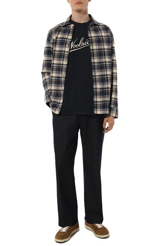 Хлопковая футболка Woolrich 2