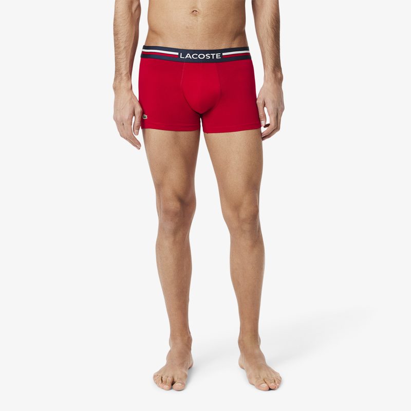 Мужское хлопковое нижнее бельё Lacoste (3 ед.) 4
