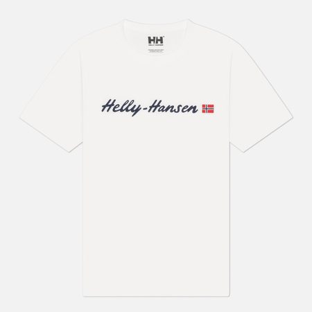 Мужская футболка Helly Hansen Core Graphic 2.0, цвет белый