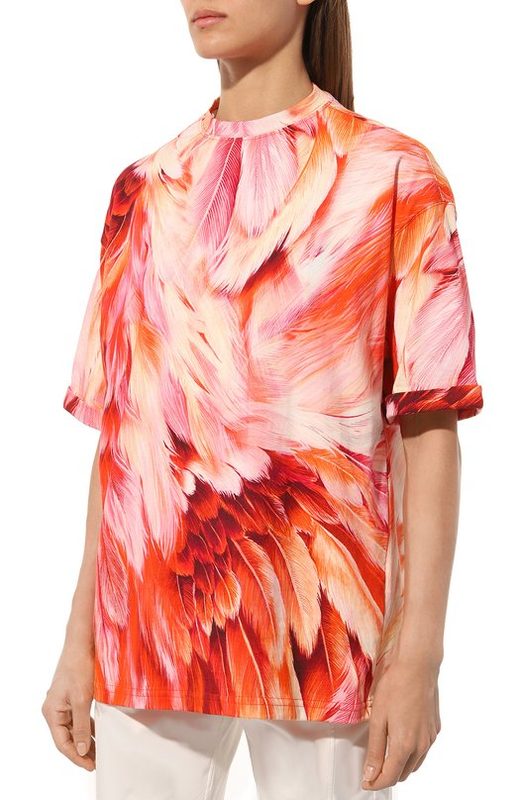 Хлопковая футболка Roberto Cavalli 3