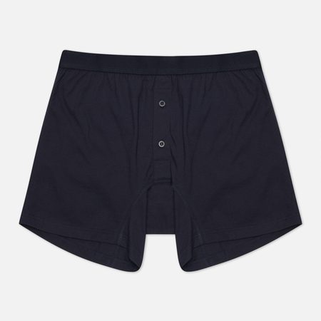 Мужские трусы Comme des Garcons SHIRT Forever Two Button Boxer, цвет синий