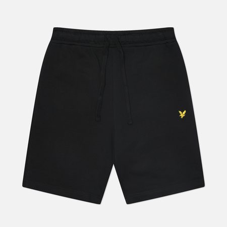 Мужские шорты Lyle & Scott Regular Fit Sweat, цвет чёрный