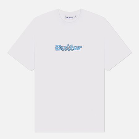 Мужская футболка Butter Goods Smashed Logo, цвет белый