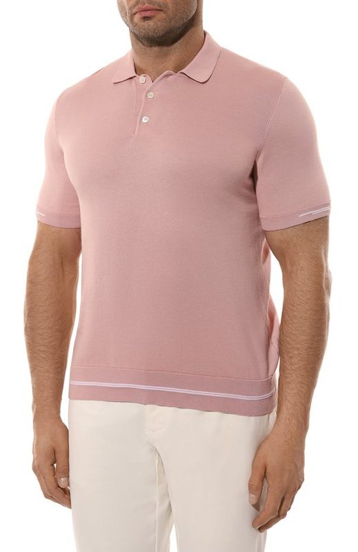 Хлопковое поло Il Borgo Cashmere 3