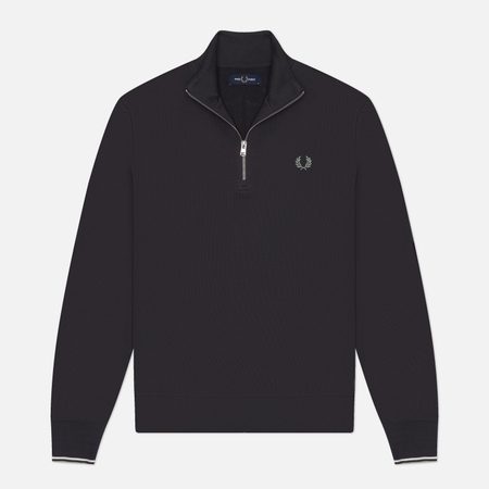Мужская толстовка Fred Perry Half Zip, цвет серый
