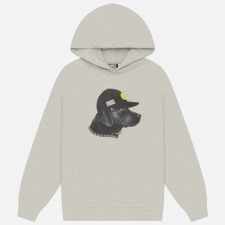 Мужская толстовка MARKET Smiley Dog Got Style Hoodie, цвет серый