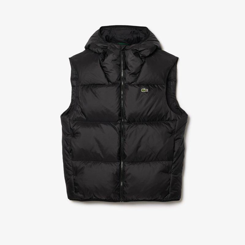 Мужской влагоотталкивающий жилет Lacoste с капюшоном 5