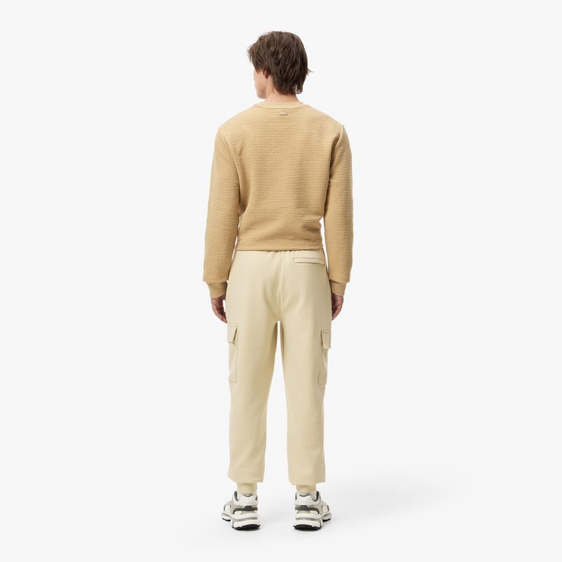 Мужские хлопковые спортивные брюки Lacoste стандартного кроя 2