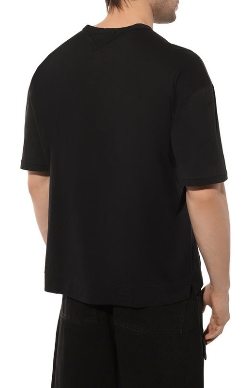 Хлопковая футболка Ten C 4