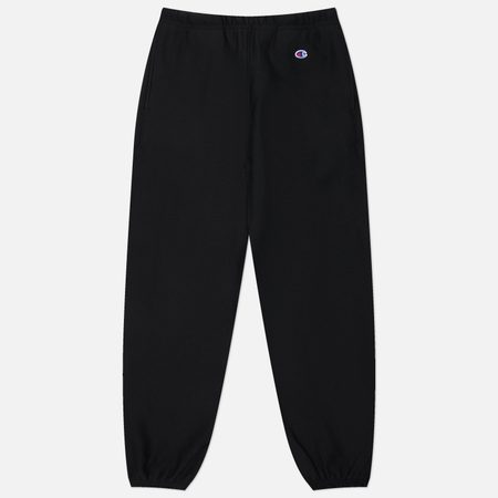 Мужские брюки Champion Reverse Weave Pinnacle Fleece Reverse Weave, цвет чёрный