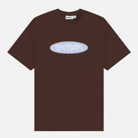 Мужская футболка Butter Goods Tide, цвет коричневый