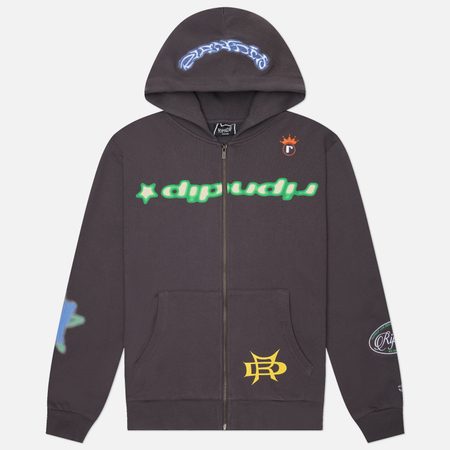 Мужская толстовка RIPNDIP Allure Zip Hoodie, цвет чёрный
