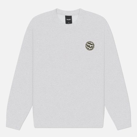 Мужская толстовка HUF Wide Angle Crew, цвет серый