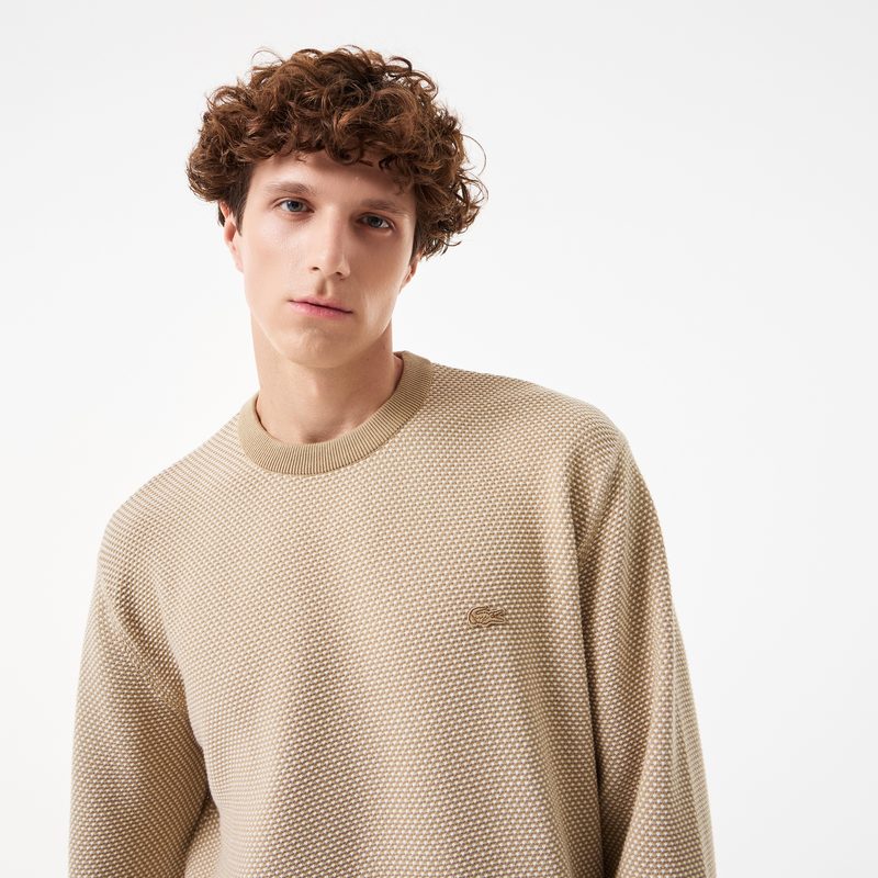 Мужской свитер Lacoste свободного кроя 3