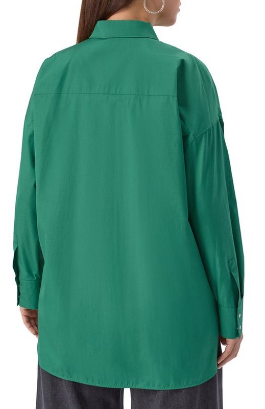 Хлопковая рубашка Max Mara Studio 4