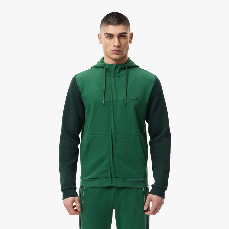 Мужской хлопковый свитшот Lacoste приталенного кроя