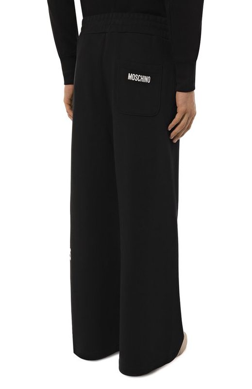 Хлопковые брюки Moschino 4