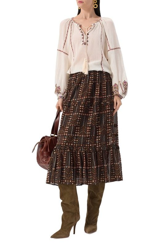 Хлопковая юбка Isabel Marant Etoile 2