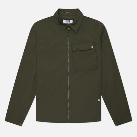 Мужская рубашка Weekend Offender Southbank Overshirt, цвет зелёный