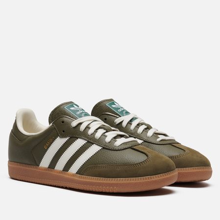 Кроссовки adidas Originals Samba OG, цвет оливковый