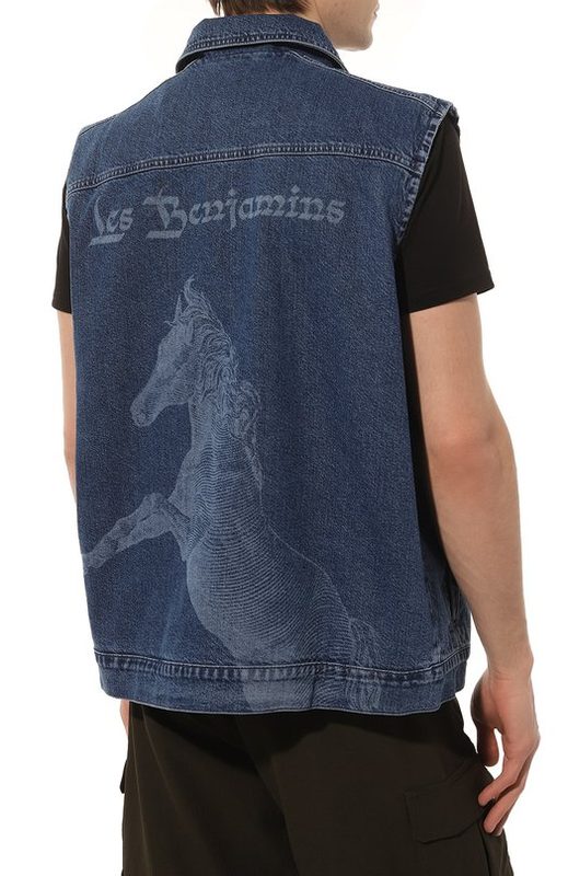 Джинсовый жилет Les Benjamins 4