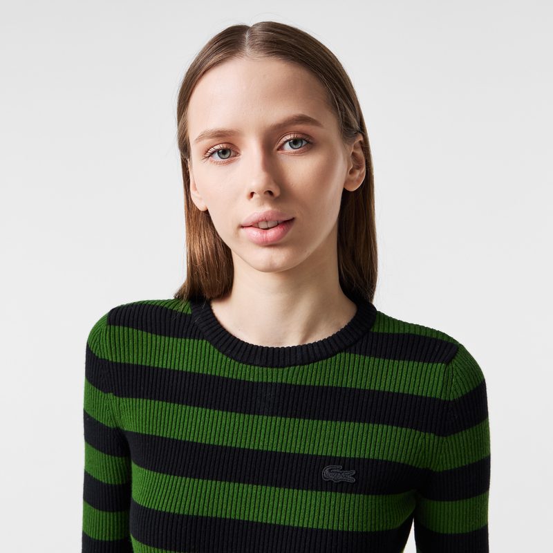 Эластичное платье Lacoste в полоску 3