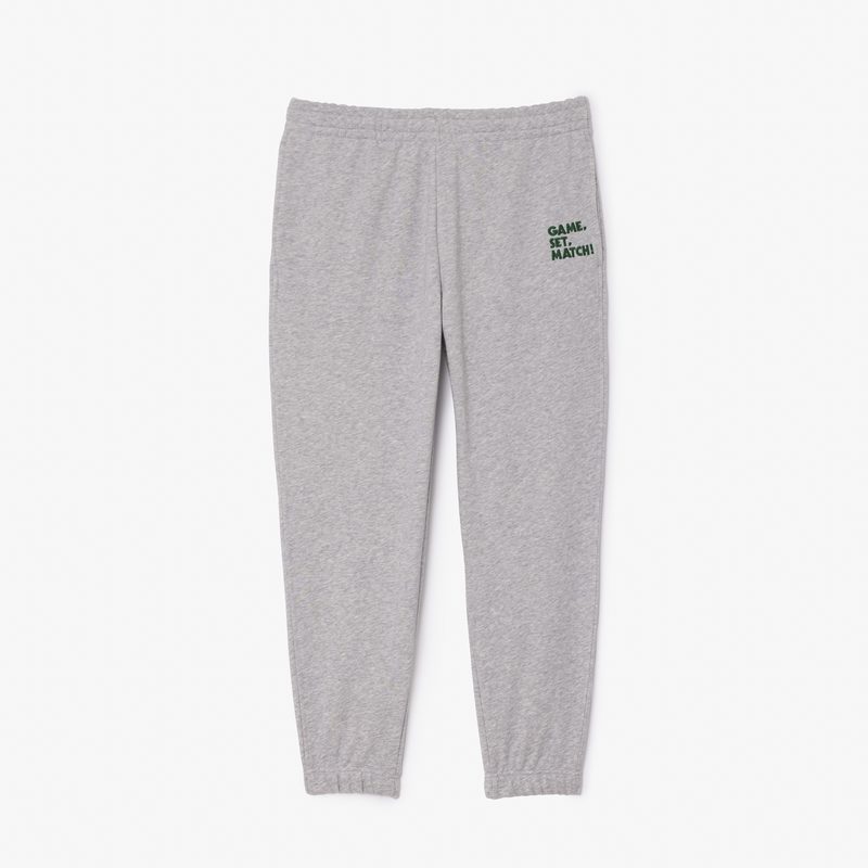 Флисовые спортивные брюки Lacoste унисекс 5