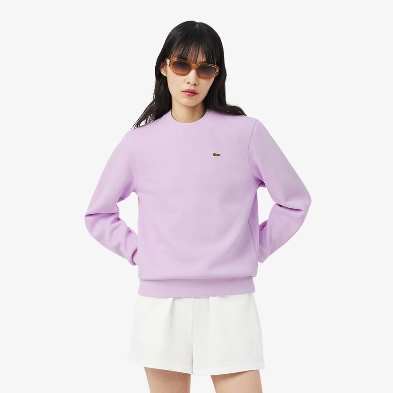 Женский свитшот Lacoste из смеси органического хлопка