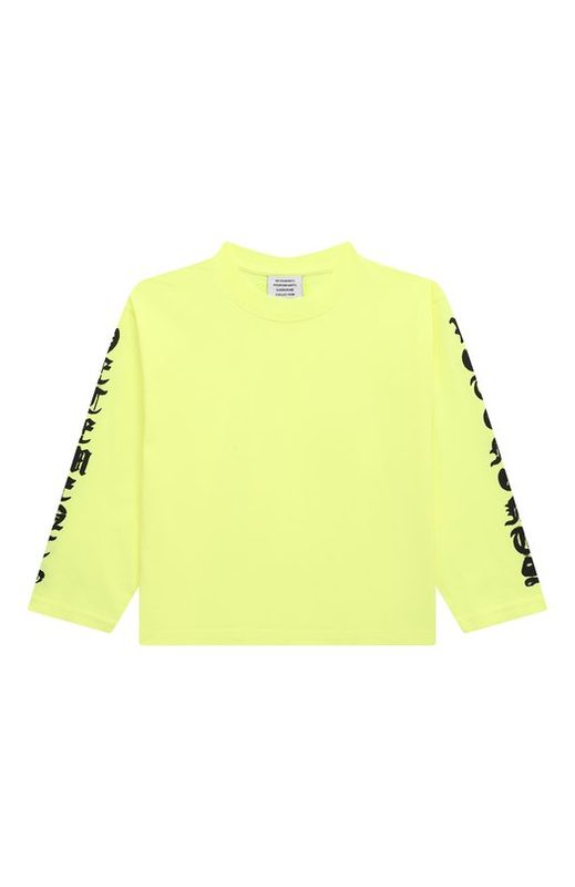 Хлопковый лонгслив VETEMENTS