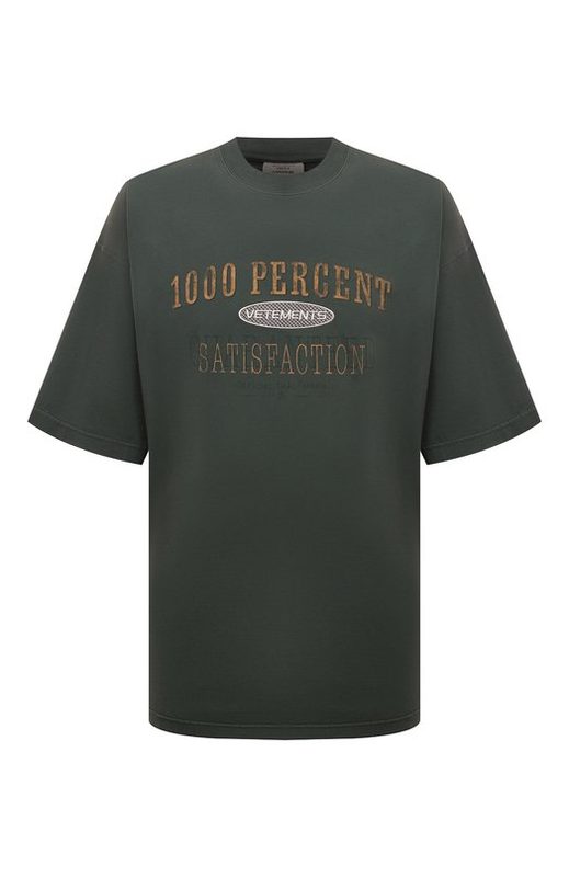 Хлопковая футболка VETEMENTS