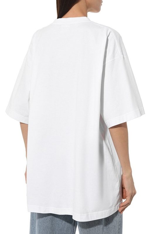 Хлопковая футболка VETEMENTS 4