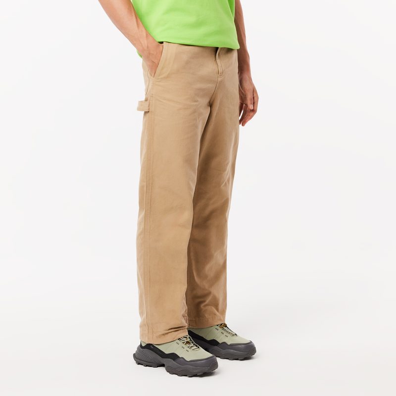 Мужские хлопковые брюки Lacoste свободного кроя 4