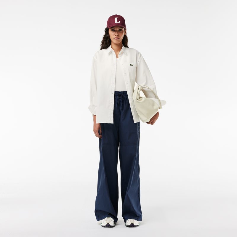 Женская хлопковая рубашка Lacoste 4
