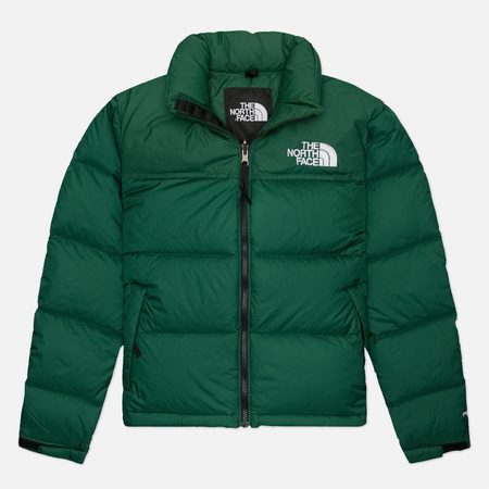 Женский пуховик The North Face 1996 Retro Nuptse, цвет зелёный