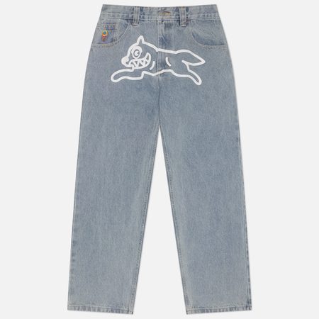 Мужские джинсы ICECREAM Running Dog Double Scoop Denim, цвет голубой