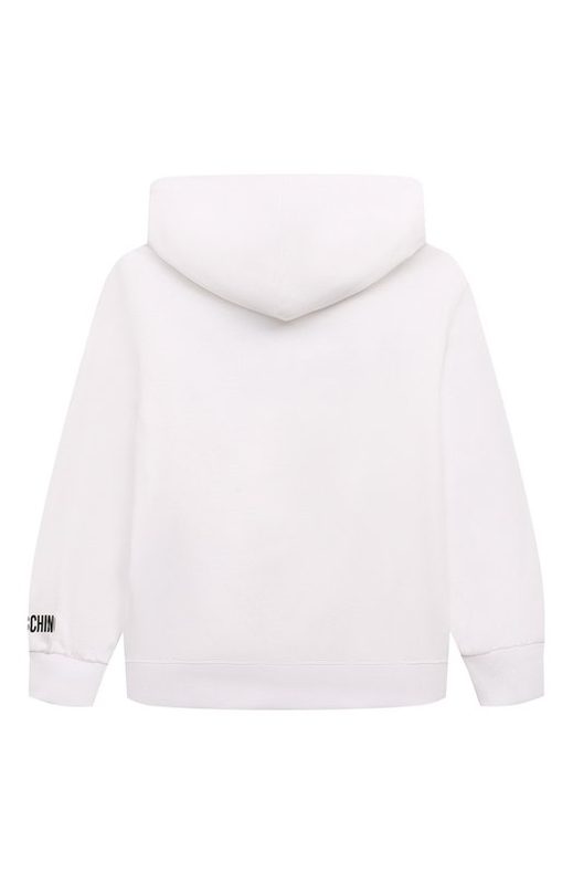 Хлопковое худи Moschino 2
