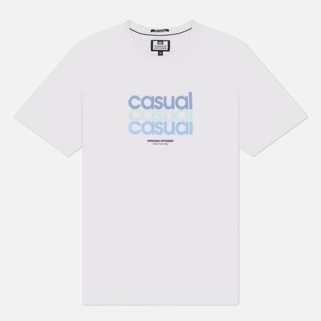 Мужская футболка Weekend Offender W.O.L., цвет белый