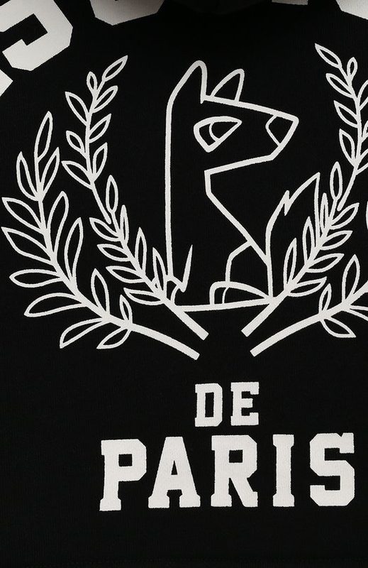 Хлопковое худи Les Coyotes de Paris 3