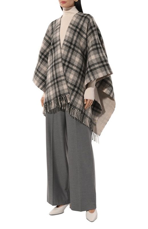 Шерстяная накидка Woolrich 2