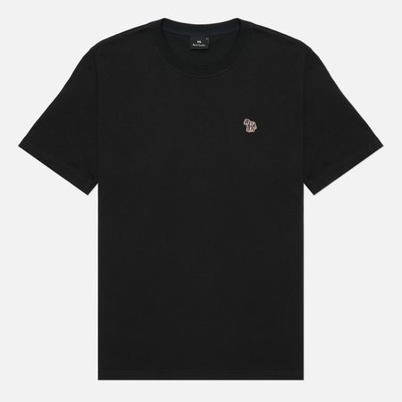 Мужская футболка Paul Smith Zebra Logo Regular, цвет чёрный
