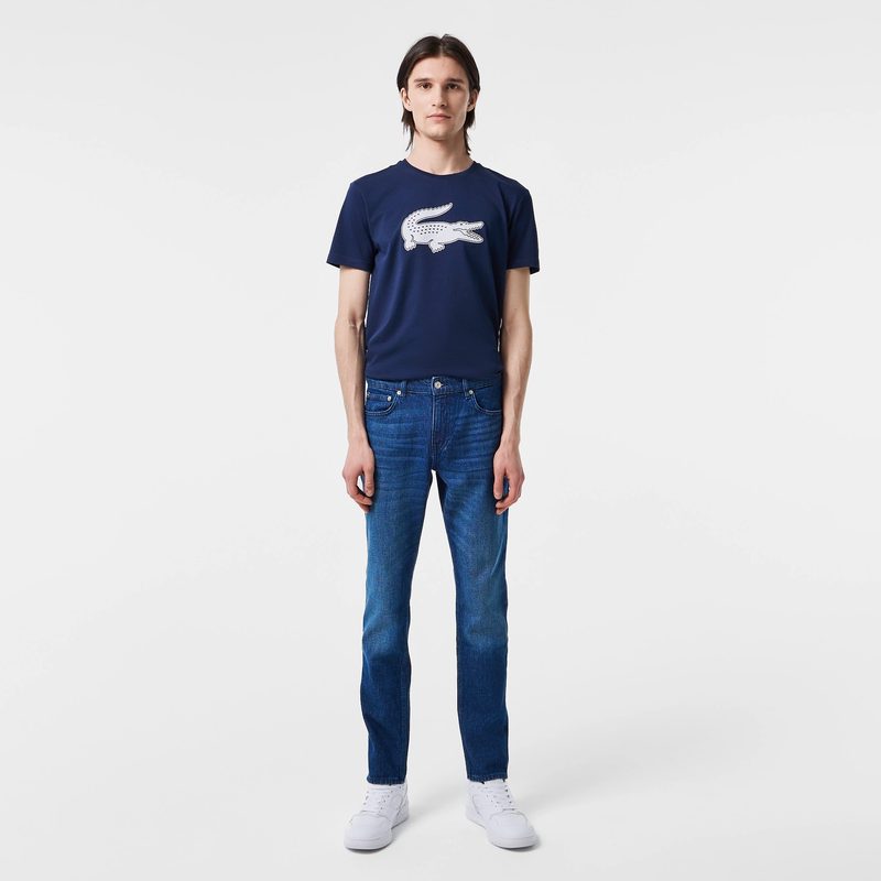 Мужские джинсы Lacoste приталенного кроя 4
