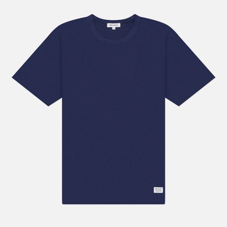 Мужская футболка Norse Projects Elmelunde Organic Dry Cotton GMD, цвет синий