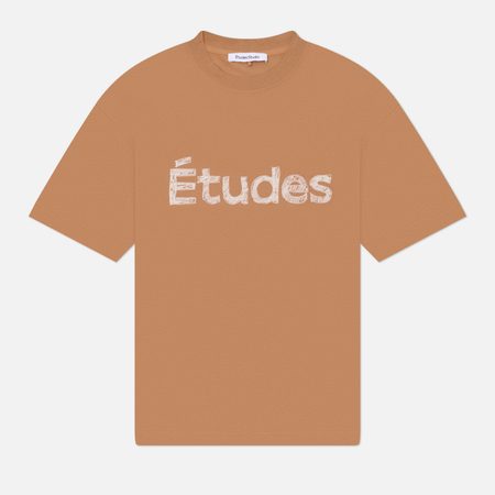 Мужская футболка Etudes Studio Relax Etudes, цвет коричневый