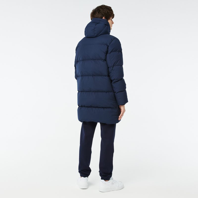 Мужская утеплённая куртка Lacoste с капюшоном 2